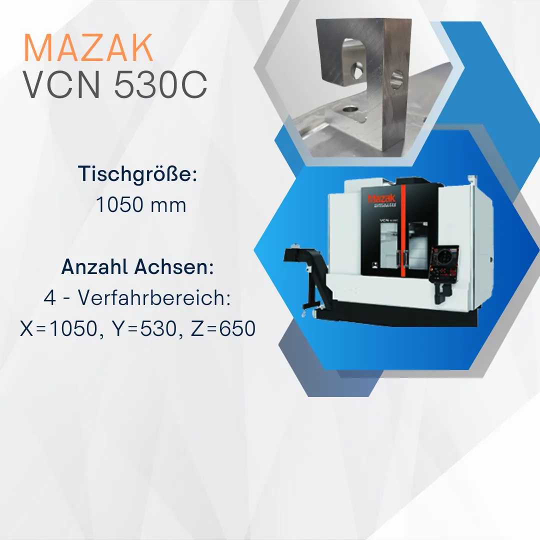 VCN 530C mit zusätzlicher 4. Achse